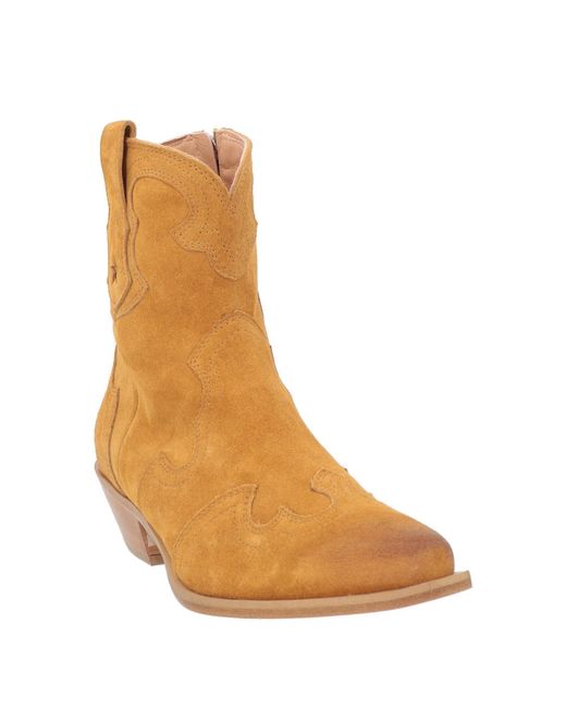 CURIOSITÉ Brown Stiefelette