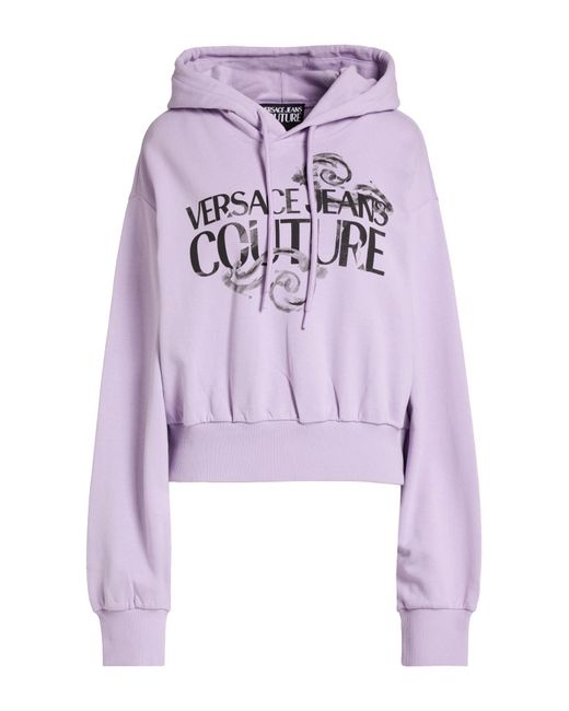 Sweat-Shirt Versace Jeans Couture en coloris Purple