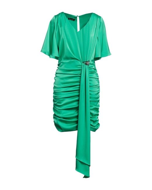 Hanita Green Midi Dress