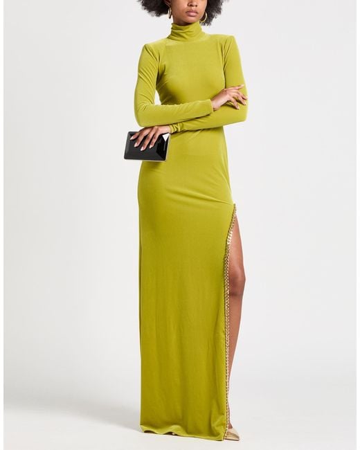 Elisabetta Franchi Yellow Maxi Dresses