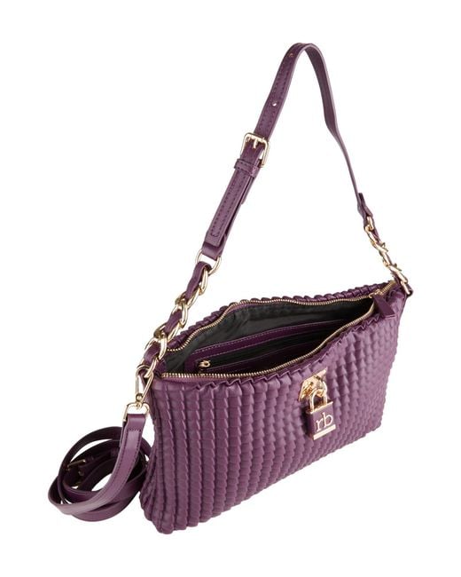 Borsa A Mano di Rocco Barocco in Purple