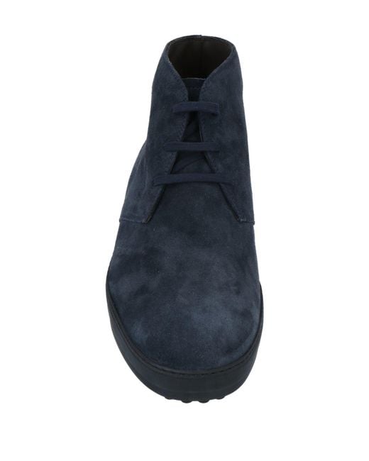 Tod's Gray Ankle Boots for men