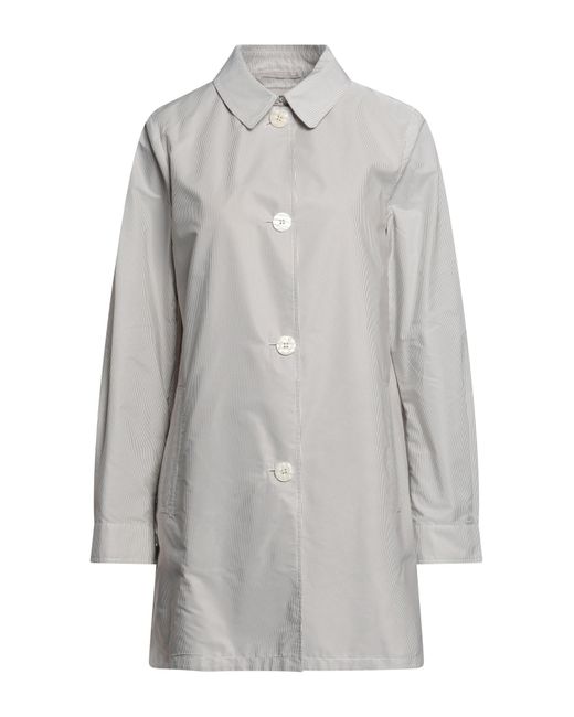Jan Mayen Gray Overcoat & Trench Coat