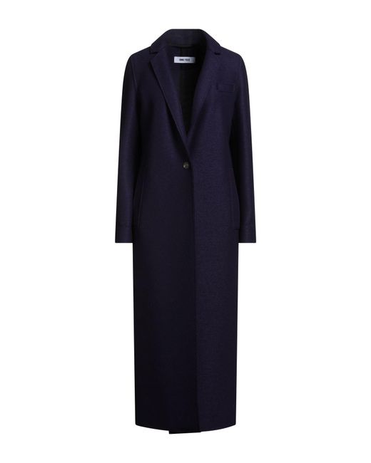 ANNIE PARIS Blue Coat Virgin Wool