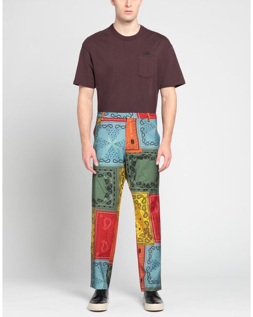 Marcelo Burlon Green Trouser for men