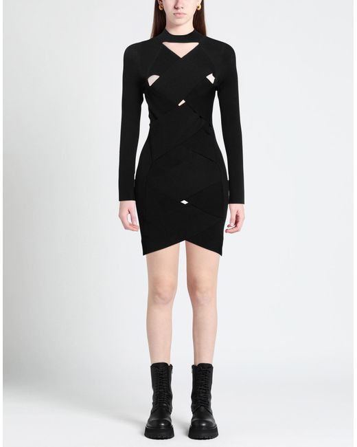Ssheena Black Mini Dress