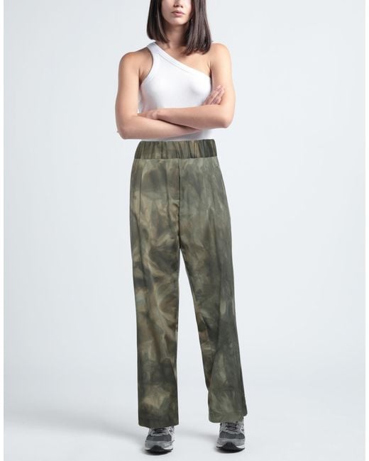 Erika Cavallini Semi Couture Green Trouser