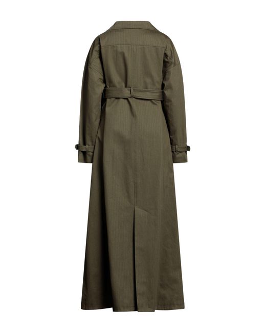 Jacquemus Green Overcoat & Trench Coat