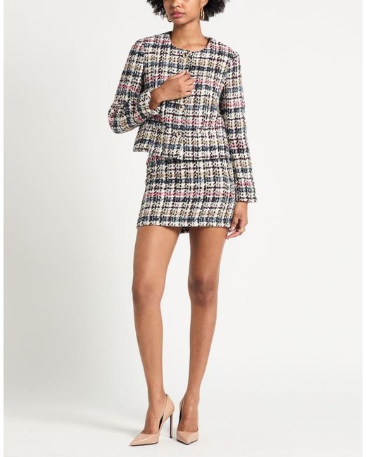 Shirtaporter White Co-Ord Cotton, Polyester, Wool, Viscose, Acrylic