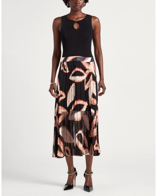 DKNY Black Midi Dress
