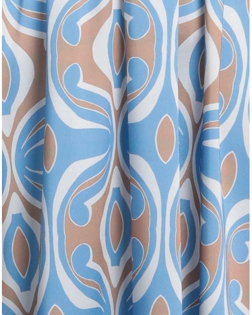 Biancoghiaccio Blue Midi Dress