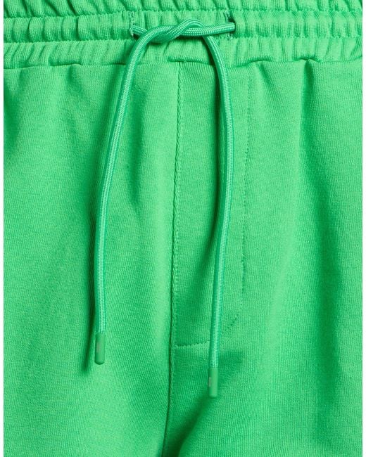 MSGM Green Shorts & Bermuda Shorts for men