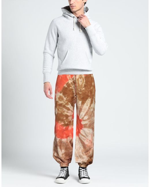 Alanui Orange Trouser for men