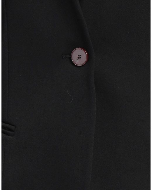 Alysi Black Blazer Cotton, Polyamide, Elastane