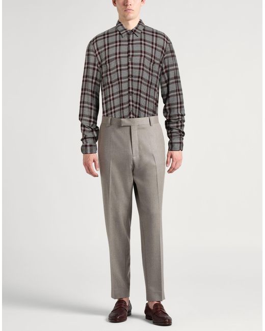 John Varvatos Hemd in Gray für Herren