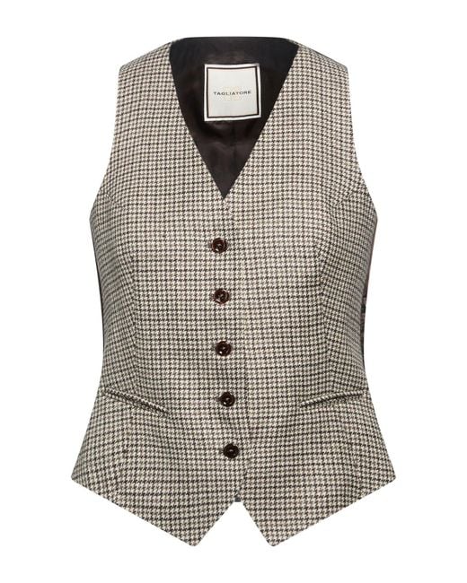 Tagliatore 0205 Gray Waistcoat