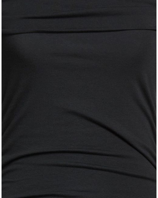 Rag & Bone Black Charcoal Top Cotton, Modal, Elastane