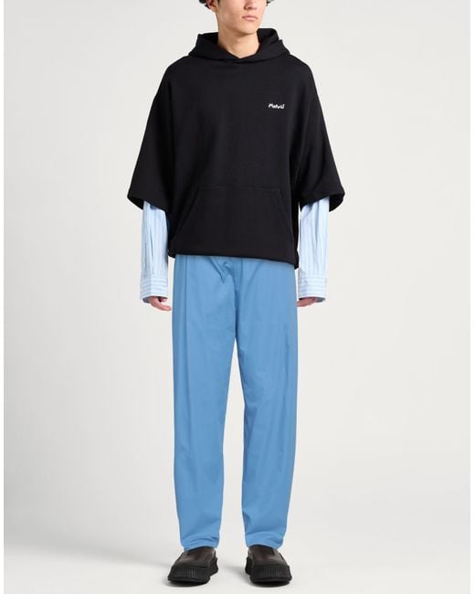 Laneus Blue Pants Cotton for men