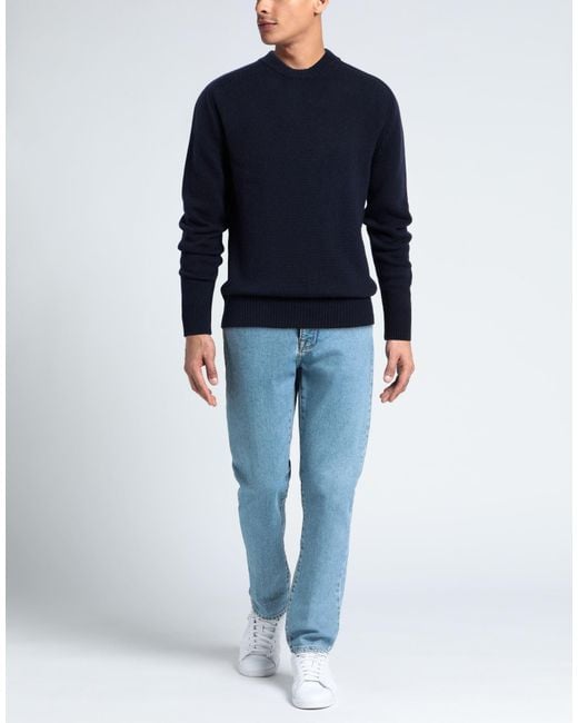 Aion Blue Turtlenecks for men