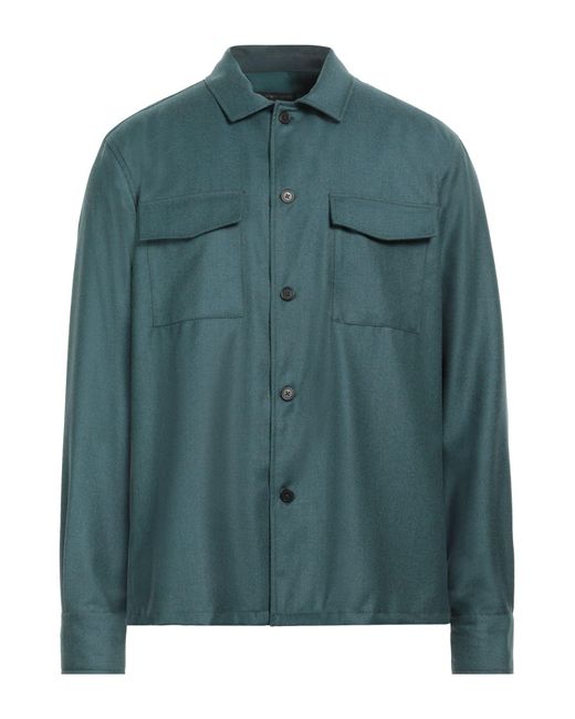 Low Brand Green Shirt for men