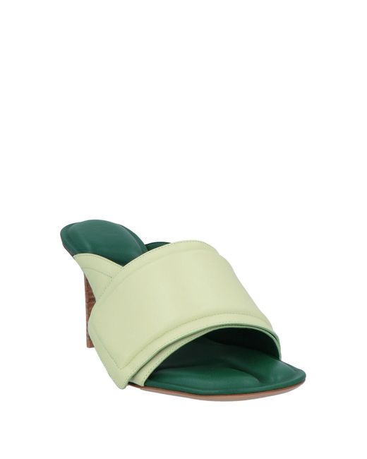Jacquemus Green Sandals