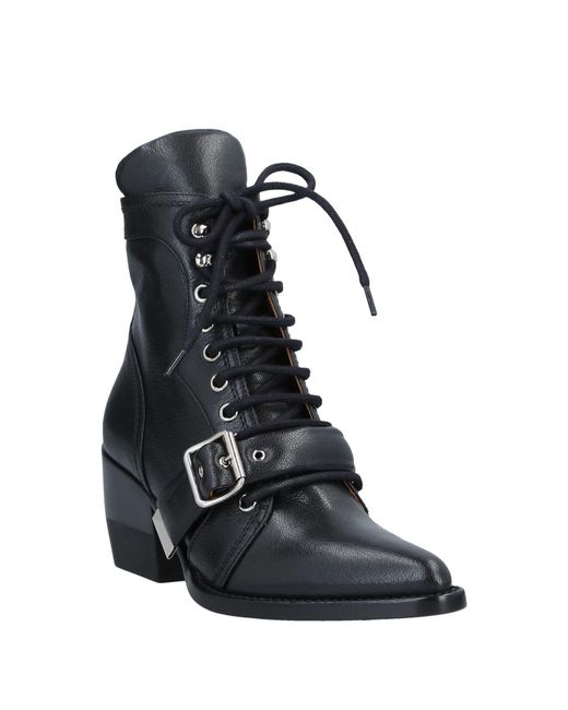 Chloé Black Ankle Boots
