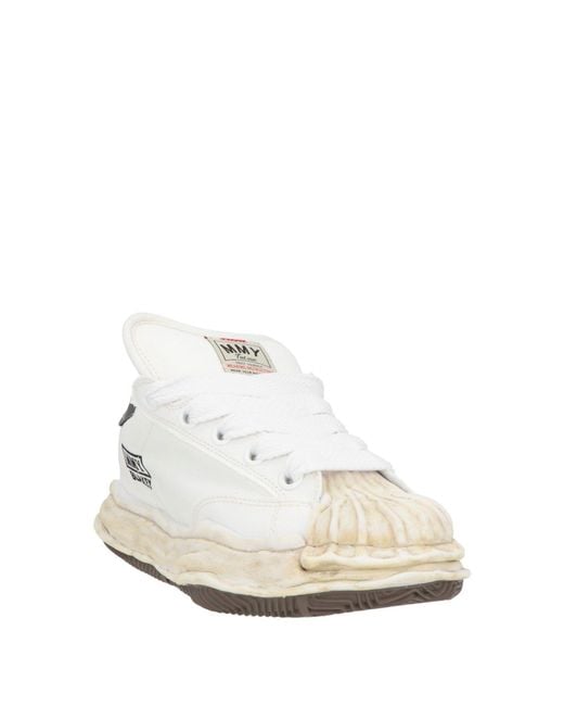 Maison Mihara Yasuhiro White Trainers for men
