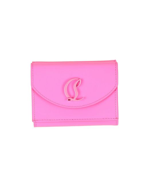 Christian Louboutin Pink Brieftasche
