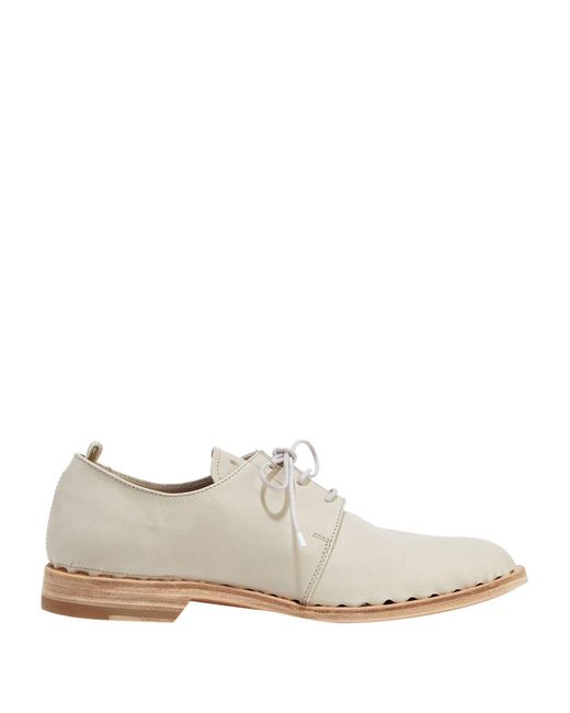 Officine Creative White Lace-up Shoes