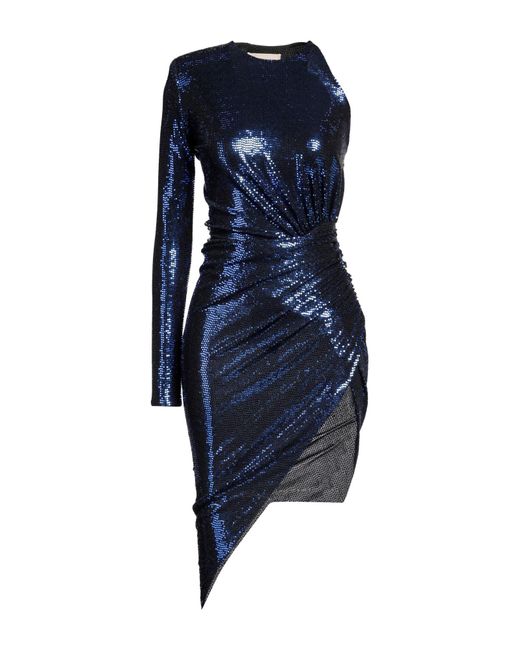 Alexandre Vauthier Blue Midi Dress