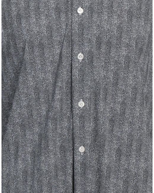 Orian Gray Shirt Polyamide, Elastane for men