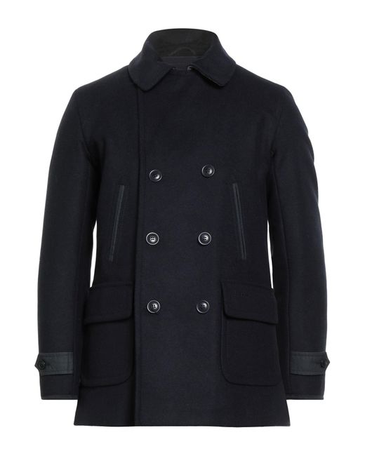 Barbour Blue Coat Wool, Polyamide for men