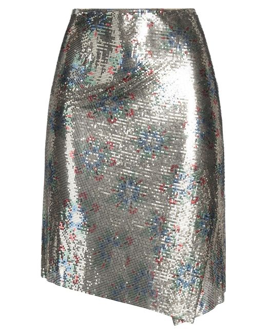 Rabanne Gray Midi Skirt
