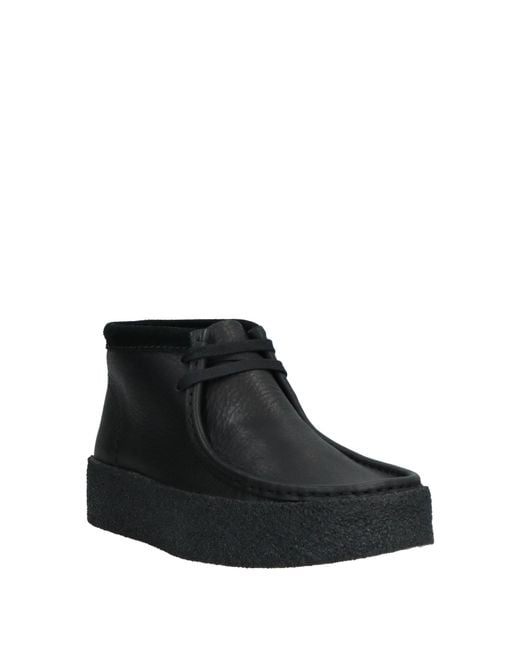 Clarks Black Ankle Boots for men