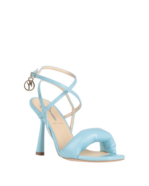 Manila Grace Blue Sandals