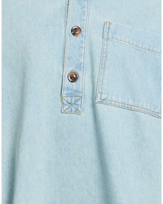 Soeur Blue Top Cotton