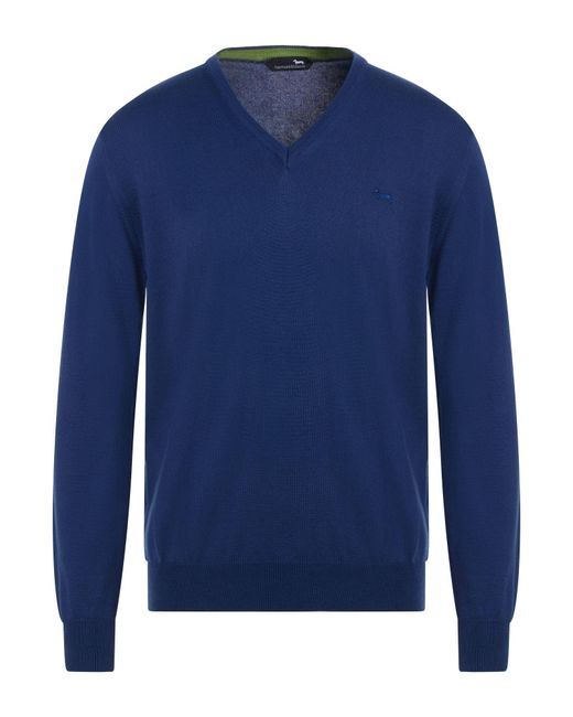 Harmont & Blaine Blue Sweater Cotton for men