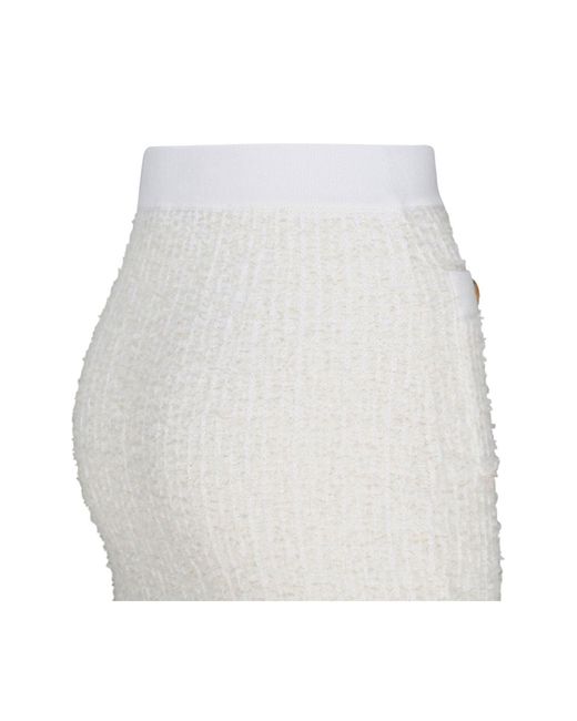Mini-jupe Elisabetta Franchi en coloris White