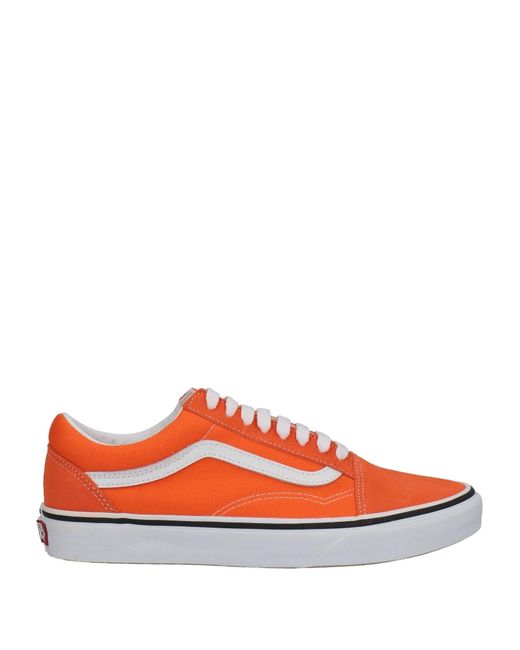 Vans Orange Sneakers for men