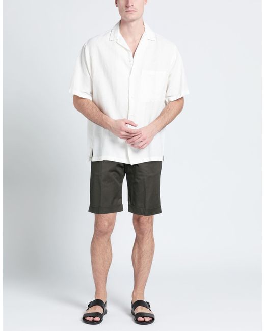 Moorer Gray Shorts & Bermuda Shorts for men