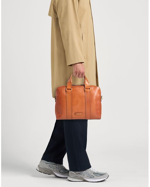 The Bridge Brown Tan Handbag Leather for men