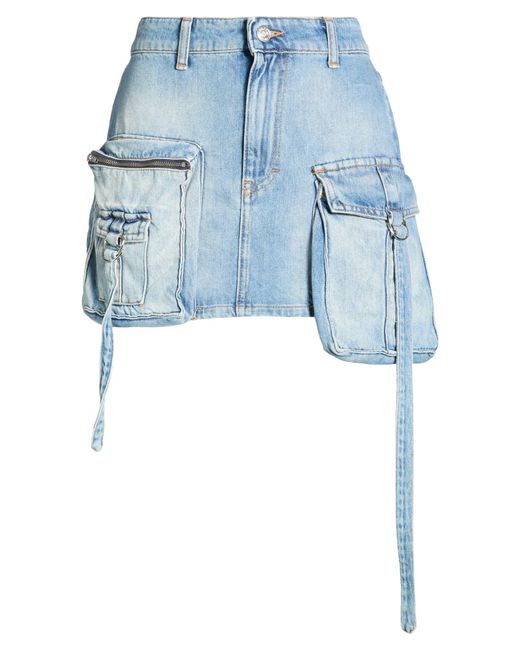 ViCOLO Blue Denim Skirt Cotton