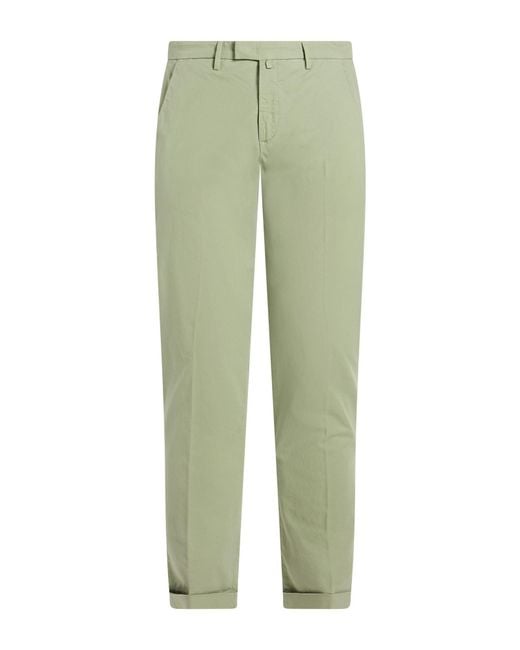 Briglia 1949 Green Pants Cotton, Elastane for men