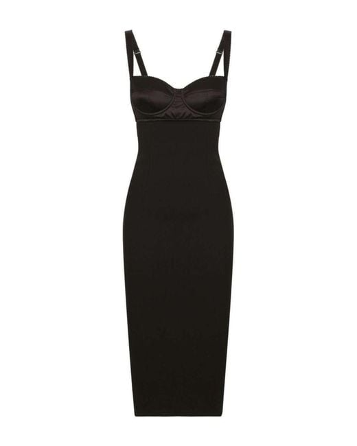 Vestido midi Dolce & Gabbana de color Black