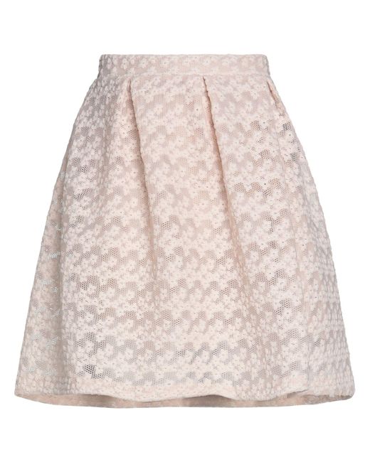 Trussardi Natural Mini Skirt