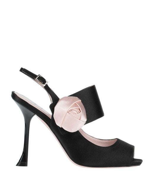 Roger Vivier Black Sandale