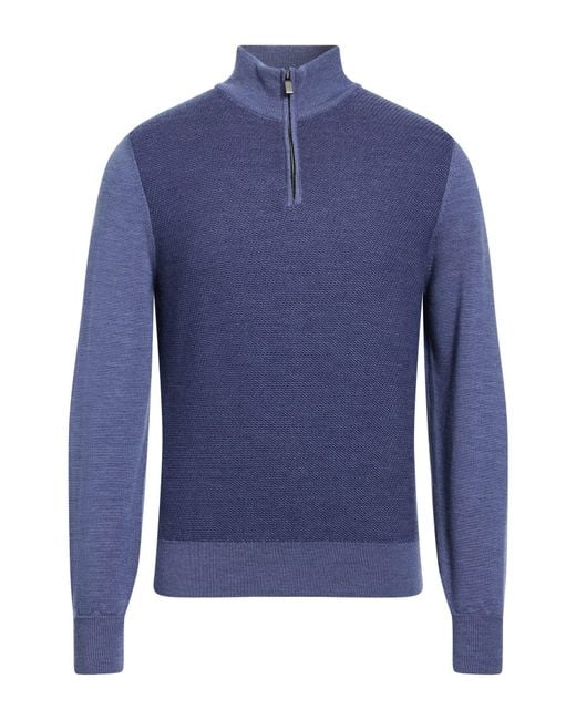 Canali Blue Sweaters for men