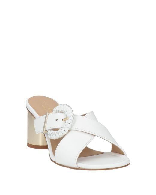 Baldinini Natural Sandals Calfskin