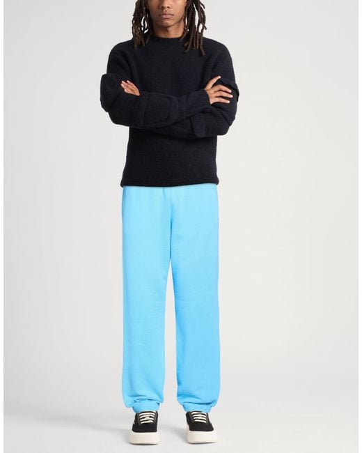 Ambush Blue Azure Pants Cotton, Polyester for men