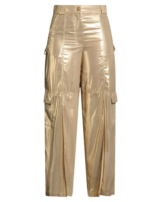 Pinko Natural Pants Polyester